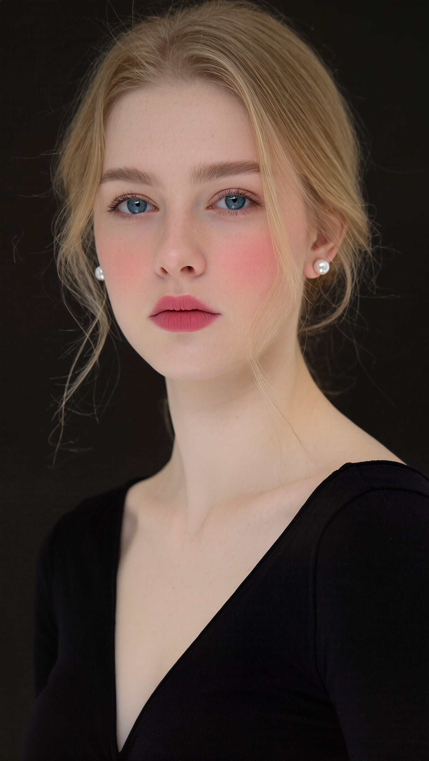 Natural Akoya Pearl Stud Earrings