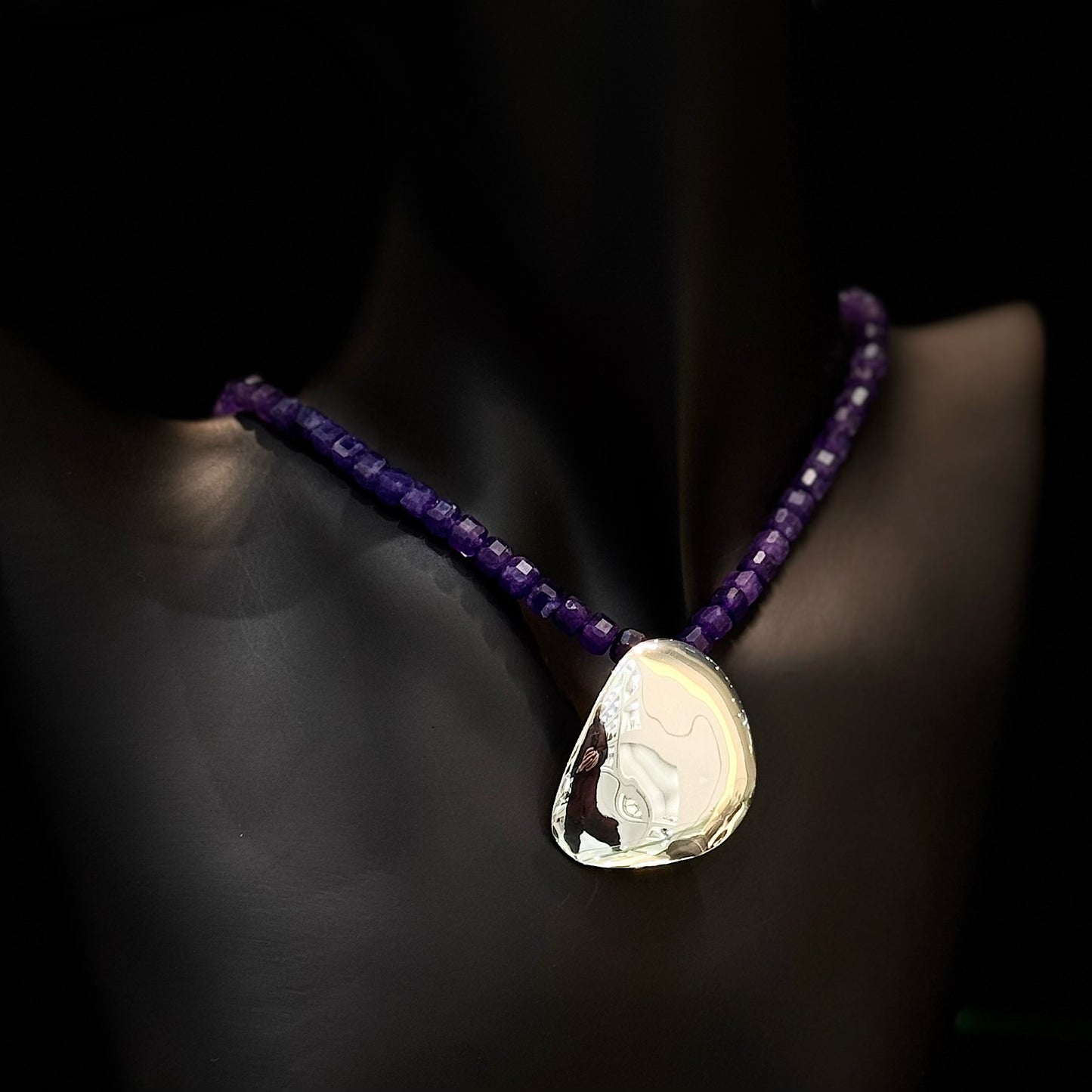 Natural Amethyst Necklace