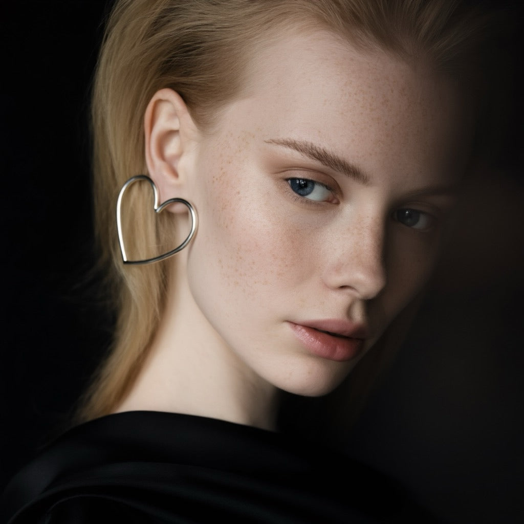 Heart Stud